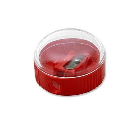 Ořezávátko na jednu tužku, se zásobníkem na odpad, plastové, ICO "Kum"