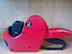 Etiketovací kleště, 1 řádkové, 6 znaků, JOLLY "P6"