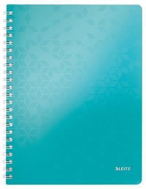 Blok na psaní "Wow", ledová modrá, A4, linkovaný, LEITZ