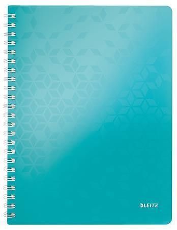 Blok na psaní "Wow", ledová modrá, A4, linkovaný, LEITZ