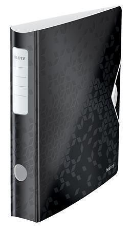 Pákový pořadač &quot;180° Active Wow&quot;, černá, 65 mm, A4, PP, LEITZ