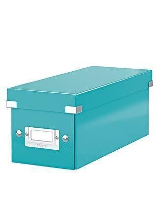 Krabice na CD "Click&Store", ledově modrá, LEITZ