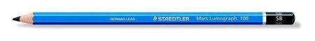 Grafitová tužka "Mars Lumograph", 5B, šestihranná, umělecká, STAEDTLER