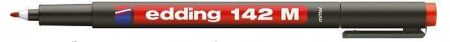 Permanentní popisovač "142 M", červená, OHP, 1mm, EDDING