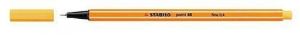 Liner "Point 88", žlutá, 0,4mm, STABILO