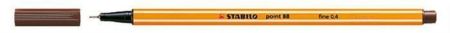 Liner "Point 88", hnědá, 0,4mm, STABILO