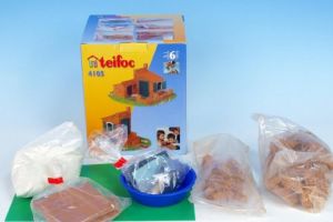 Stavebnice Teifoc Domek Miquel 110ks 35x29x8cm