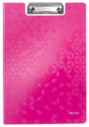 Psací podložka "Wow", růžová, A4, zavírací, LEITZ