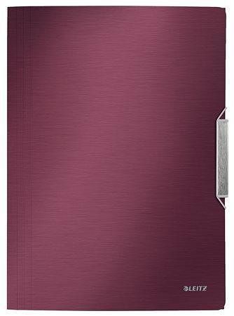 Desky na spisy "Style", granátově červená, LEITZ