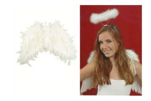 Andělská křídla z peří 38cm