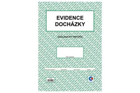 Evidence docházky A4 / ET407 / Baloušek tisk