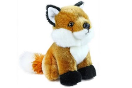 Plyšová liška sedící 20cm