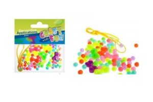 Dekorace korálky plast