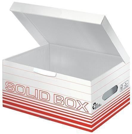 Archivační krabice &quot;Solid S&quot;, světle červená, LEITZ