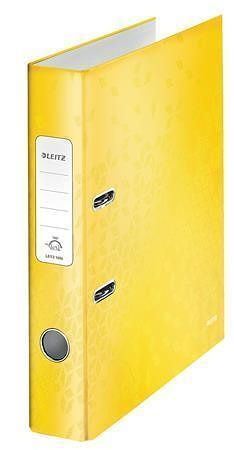 Pákový pořadač "180 Wow", žlutá, 52 mm, A4, PP/karton, LEITZ