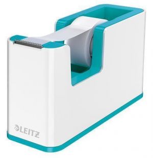 Odvíječ lepicí pásky "Wow", bílá-modrá, s páskou, LEITZ