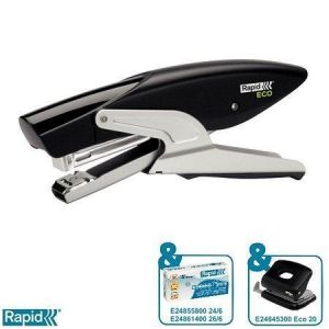 Sešívací kleště "ECO", černá, 20 listů, RAPID