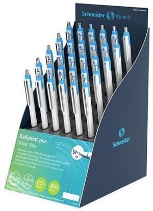 Kuličkové pero "Slider Xite", mix barev, 0,7 mm, displej, SCHNEIDER