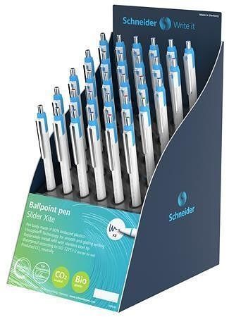 Kuličkové pero "Slider Xite", mix barev, 0,7 mm, displej, SCHNEIDER