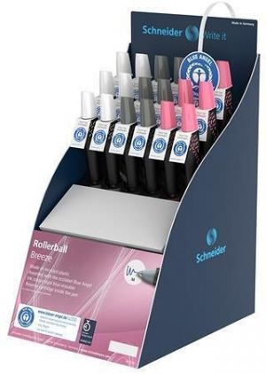 Roller "Breeze", mix barev, 0,5 mm, displej, SCHNEIDER