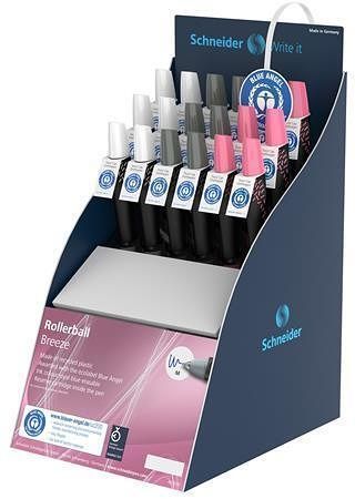 Roller "Breeze", mix barev, 0,5 mm, displej, SCHNEIDER
