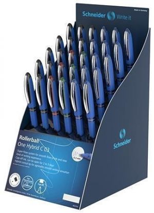 Roller "One Hybrid C 3.0", mix barev, 0,3 mm, displej, SCHNEIDER