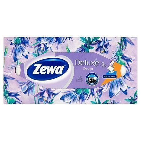 Kapesníky, papírové, v krabici, 3vrstvé, 90 ks, ZEWA "Soft&amp;Strong", bez vůně