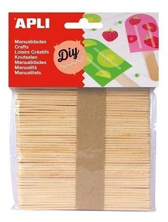 Dřívka – špachtle "Creative", přírodní, dřevěná, APLI