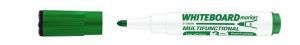Popisovač na bílou tabuli a flipchart "Markeraser", zelená, 1-3mm, multifunkční, ICO