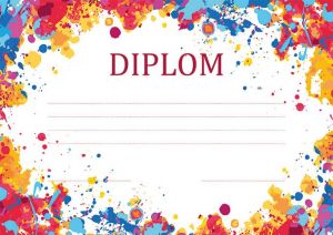 Diplom A4 - Barvy / BD144 / Baloušek tisk