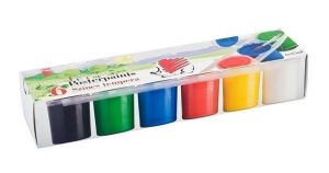 Temperové barvy, v kalíškách 25ml, 6ks, ICO "Ježek", různé barvy
