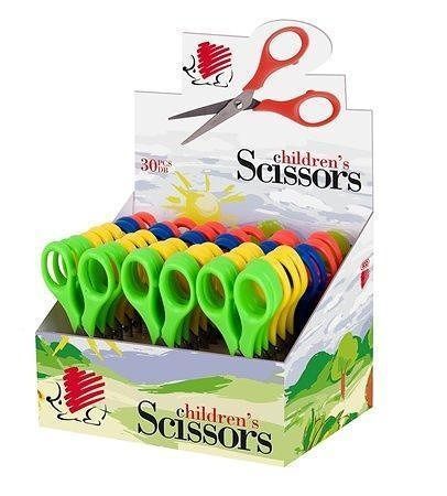 Nůžky dětské, 13,5 cm, ICO, mix barev