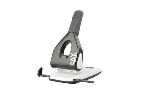 Děrovačka "Design 618", černá, na 65 listů, vysoce odolná, SAX