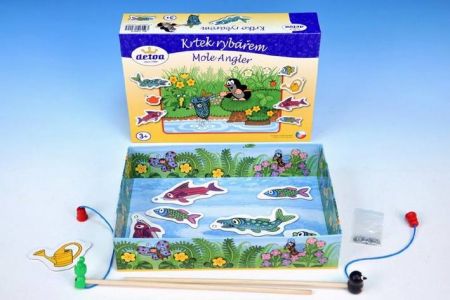 Krtek rybářem ryby/rybář společenská hra