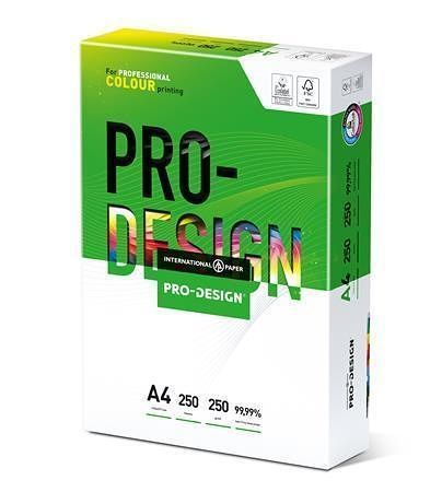 Xerografický papír, pro digitální tisk, A4, 250g, PRO-DESIGN