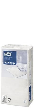 Ubrousky, 2 vrstvé, 24x24 cm, TORK "Advanced", bílé