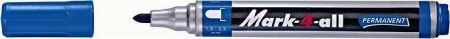 Permanentní popisovač "Mark-4-all", modrá, 1,5-2,5mm, kuželový hrot, STABILO