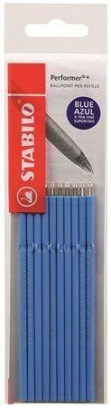 Náplň do kuličkového pera &quot;Performer+&quot;, 0,38 mm, modrá, STABILO