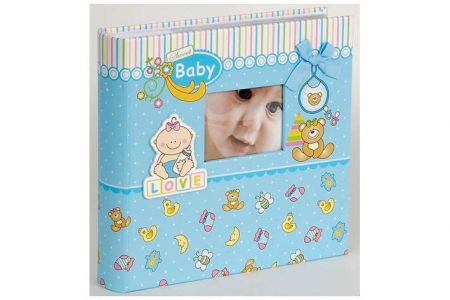 Fotoalbum 10x15 baby 20 modrá