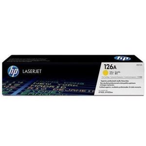 Toner pro "BarevnáLaserJet Pro CP1025" tiskárnu, HP "CE312A" Žlutá, 1 tis.stran