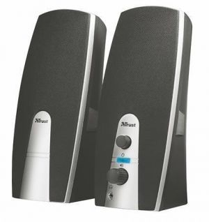 Reproduktory "MiLa", černo-šedá, 2.0, 10W, TRUST