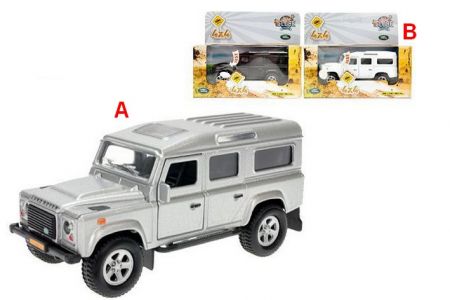 Auto Land Rover kov na BO se světlem a zvukem 2 druhy