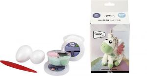 Kreativní sada "Unicorn baby Bibi", zelená, CREOTIME