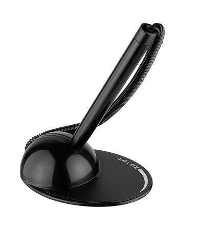 Pero se stojánkem "T-pen", černé tělo, 0,8mm, ICO