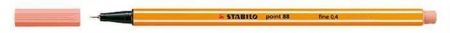 Liner "Point 88", broskvová, 0,4mm, STABILO