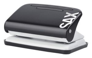 Děrovačka, na 12 listů, SAX "Design 218", černá