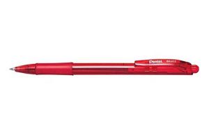 PENTEL Propiska Retactable Ball BK 417-B-červená 0,7mm