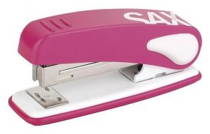 Sešívačka "Design", magenta, 24/6, 25 listů, SAX