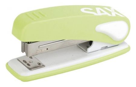 Sešívačka "Design", světle zelená, 24/6, 25 listů, SAX