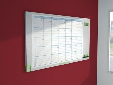 Plánovací tabule "Performance Plus", měsíční, smaltovaný povrch, 60x110cm, NOBO